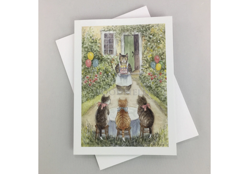 Woodfield Press Kittens' Birthday Card 