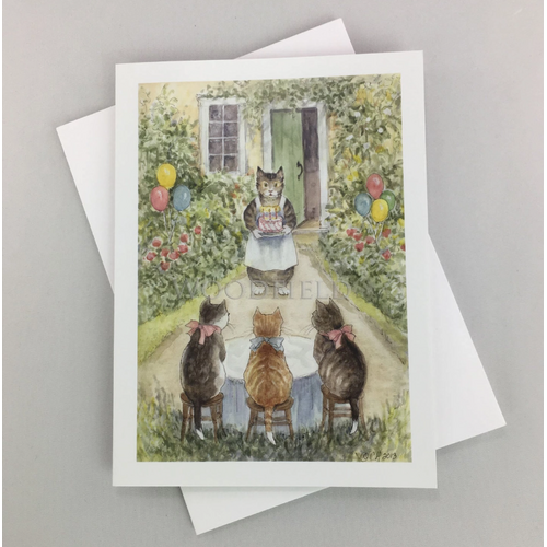  Woodfield Press Kittens' Birthday Card 