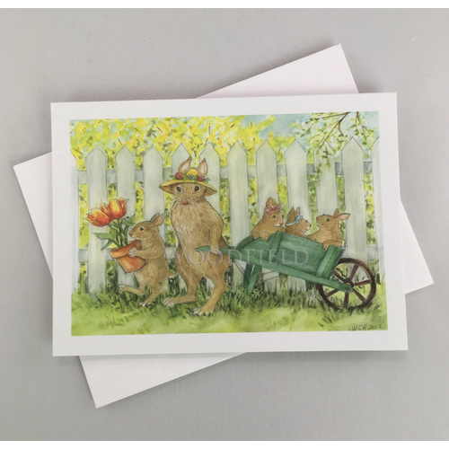  Woodfield Press Easter Parade Card 