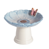 Mud Pie Flower Tabletop Birdbath