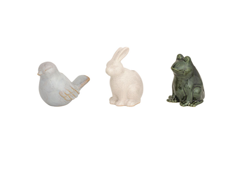  Mud Pie Crackle Finish Bud Vase 