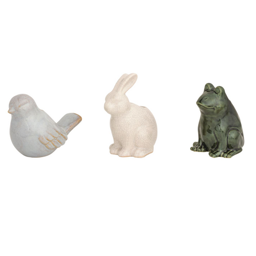  Mud Pie Crackle Finish Bud Vase 