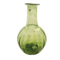 Hand-Blown Recycled Glass Vase