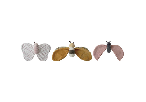  Creative Co-Op Plush Insect Snuggle Toy 