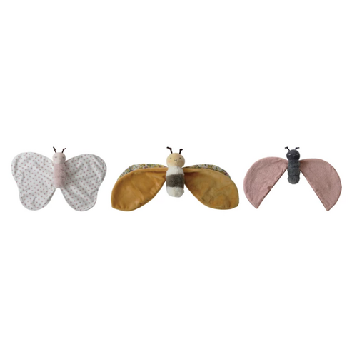  Creative Co-Op Plush Insect Snuggle Toy 