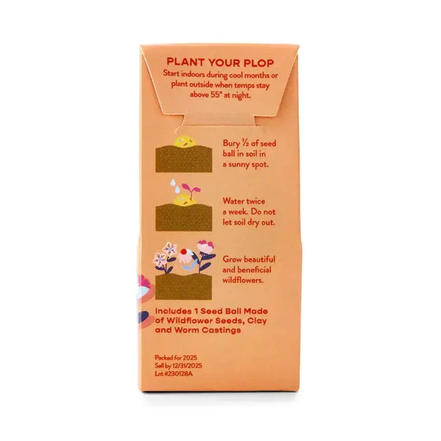 Easter Plop Seed Ball