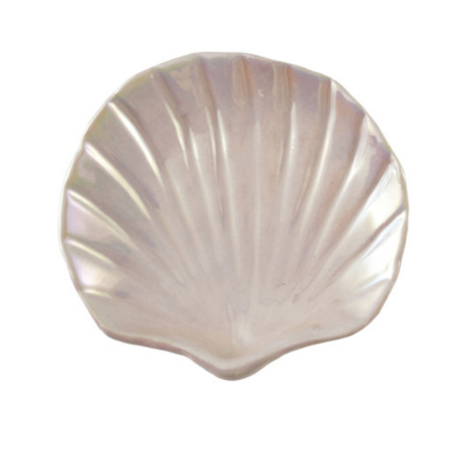 Stoneware Shell Shaped Dish