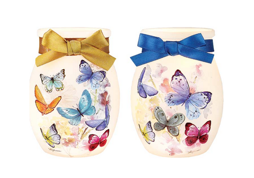  Stony Creek Flutterbys Pre-Lit Small Jar 