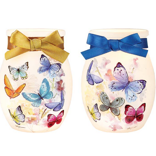  Stony Creek Flutterbys Pre-Lit Small Jar 