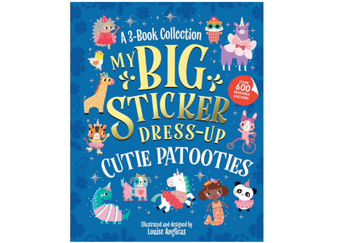  Sourcebooks My Big Sticker Dress-Up: Cutie Patooties 