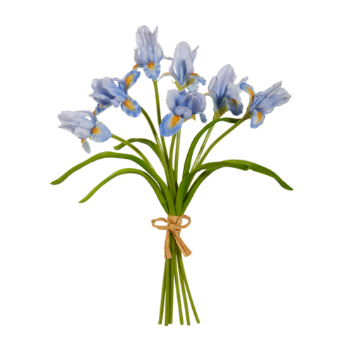  14" Real Touch Blue Iris Bundle 