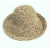 Large Brim Floppy Hat Natural