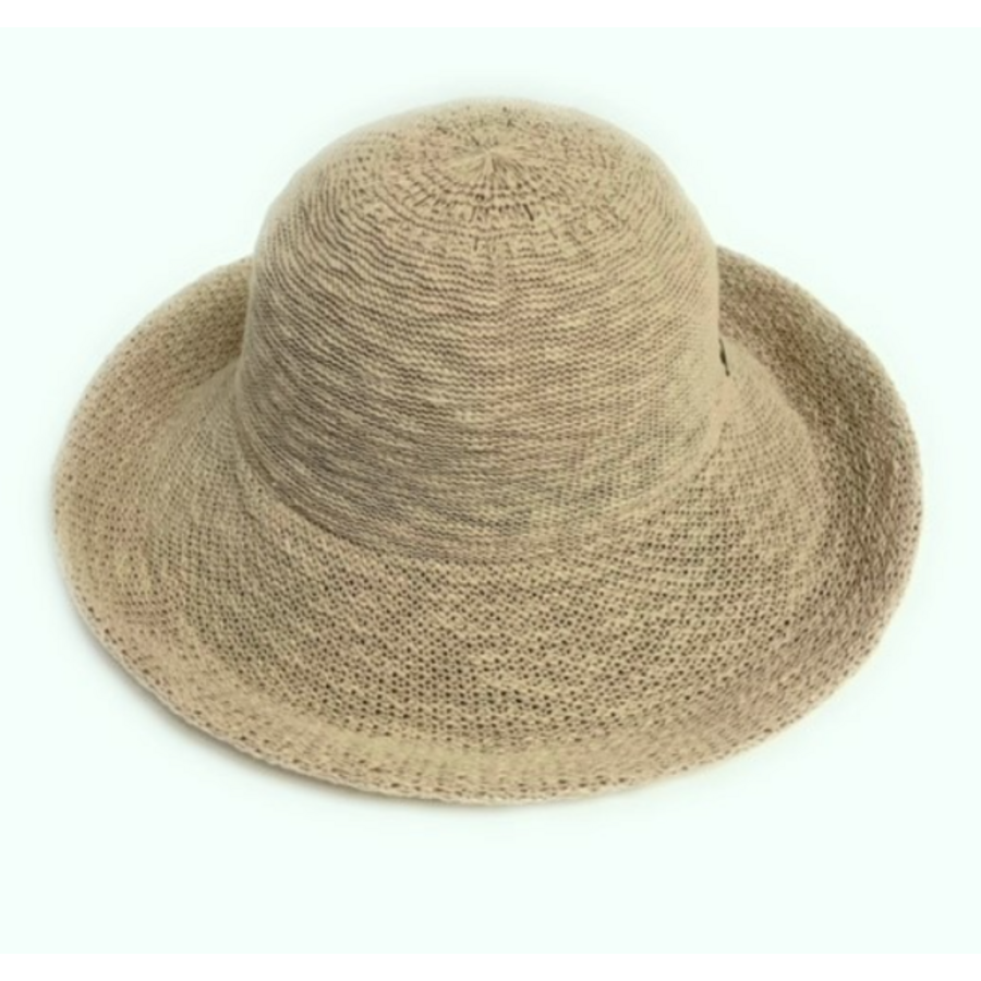 Large Brim Floppy Hat Natural