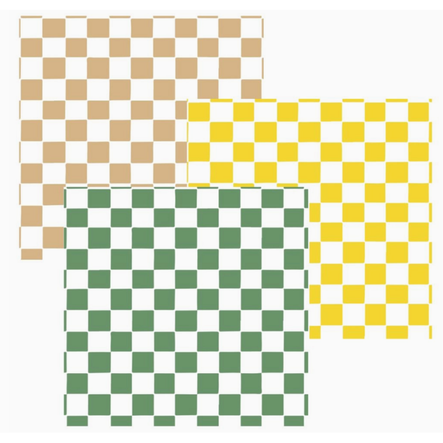 Goldfinch Dual Sided Cloths Set of 3