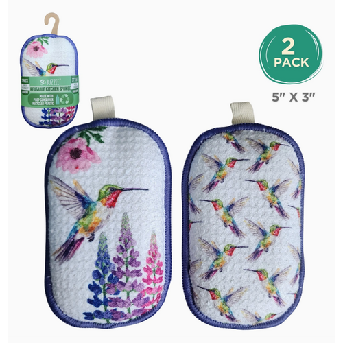  Buzzee Hummingbird Sponges Set of 2 