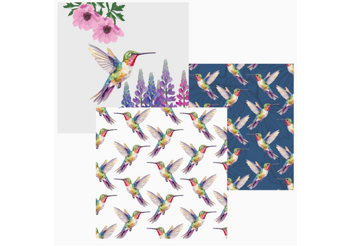  Buzzee Hummingbird Dual Sided Cloths Set of 3 