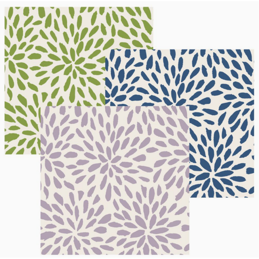 Hummingbird Dual Sided Cloths Set of 3