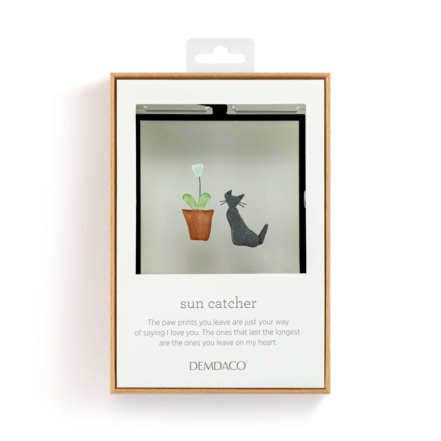 Purrfect Petals Suncatcher