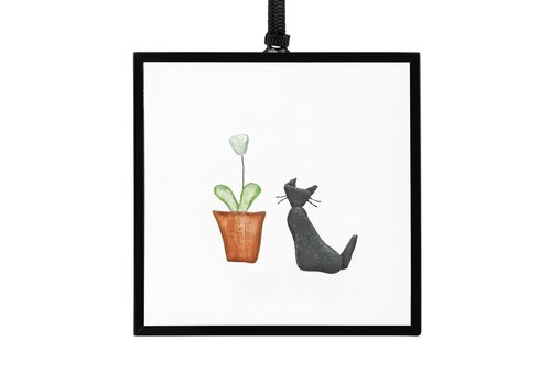  Demdaco Purrfect Petals Suncatcher 