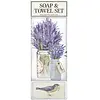 Mary Lake-Thompson Herb Jar Lavender Soap & Towel Set