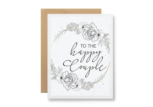  Seedy Cards Plantable Seed Card Happy Couple 
