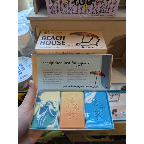  The Girl in the Garden Hand Soap 3 Bar Set - The Beach House 