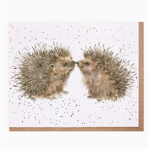  Wrendale Designs Hogs & Kisses Card 