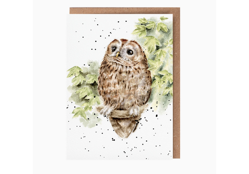  Wrendale Designs Treetops with Owl Card 
