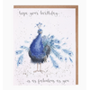 Wrendale Designs Fabulous Peacock Birthday Card