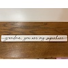 Sincere Surroundings 16" Wooden Sign Grandma Superhero