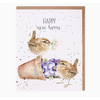 Wrendale Designs Happy New Home Wren Card