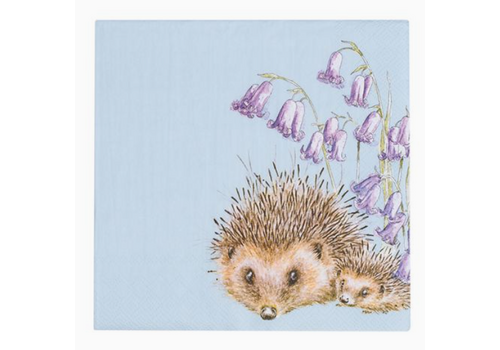  Wrendale Designs Cocktail Napkin Hedgehugs 