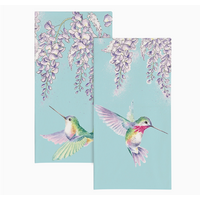 Hummingbird Pocket Tissues Wisteria Wishes