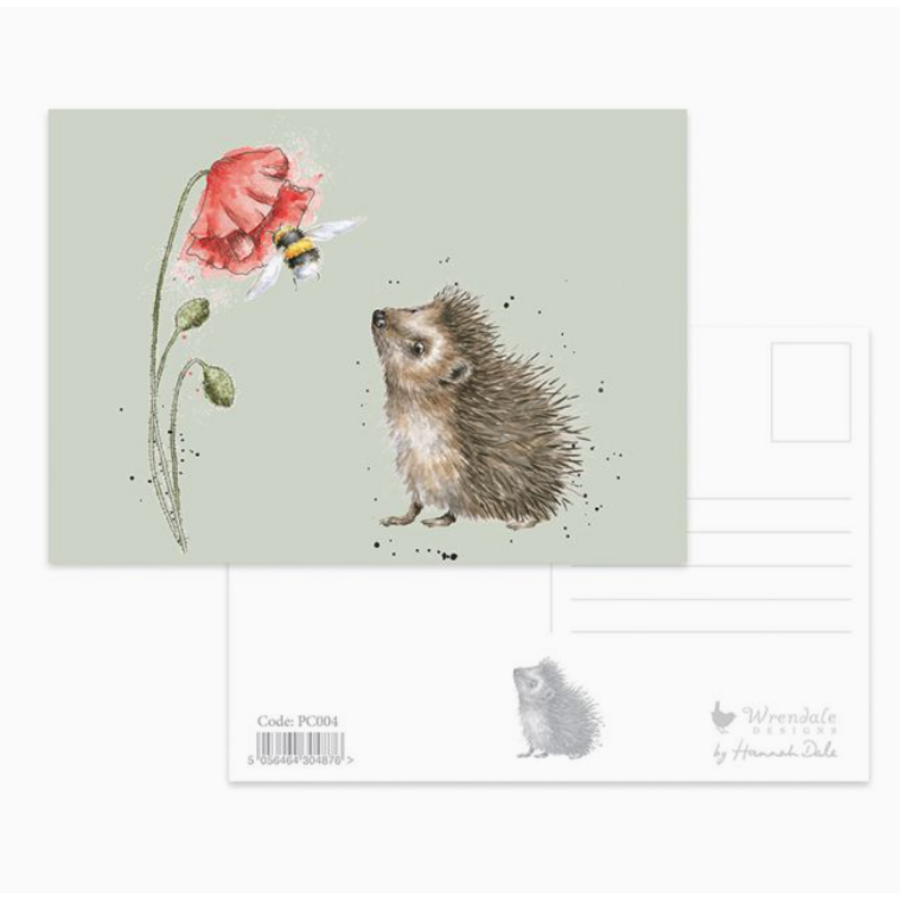 Busy As A Bee Postcard - Bee