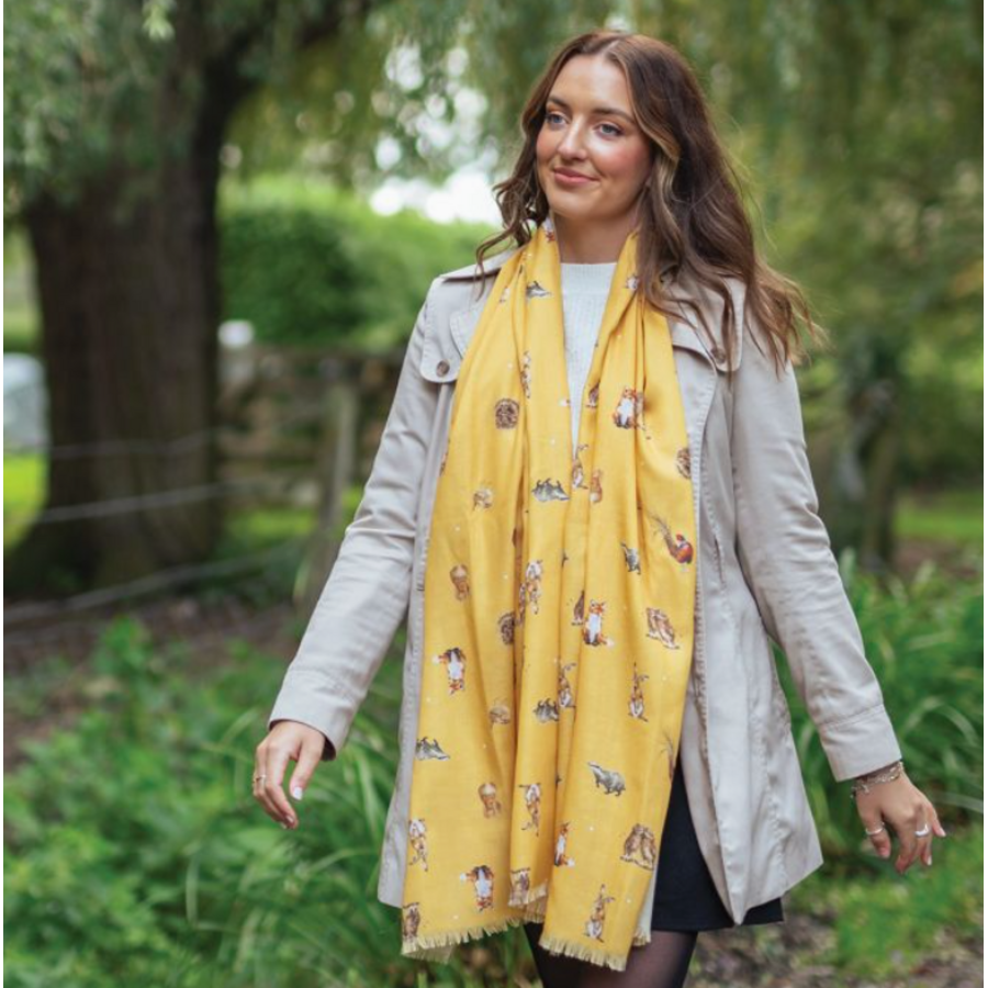 Woodlanders Scarf Mustard