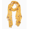 Wrendale Designs Woodlanders Scarf Mustard
