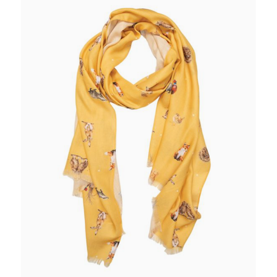 Woodlanders Scarf Mustard