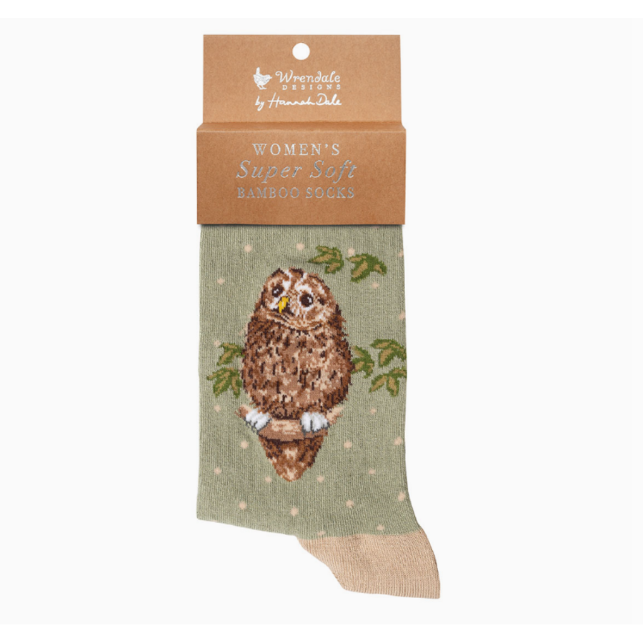 Owl Sock Treetops