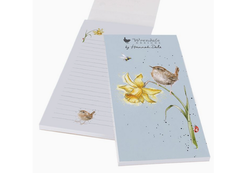  Wrendale Designs Bird Shopping Pad - the Birds and the Bees 