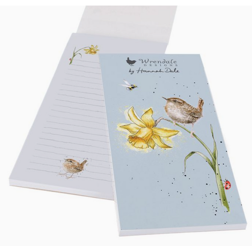  Wrendale Designs Bird Shopping Pad - the Birds and the Bees 