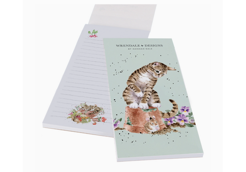  Wrendale Designs Cat Shopping Pad Hide and Squeak 