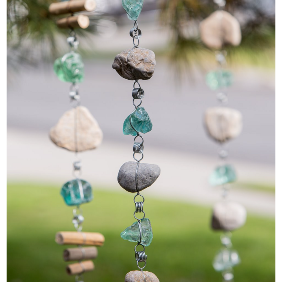 Rocky Stone & Glass Garland