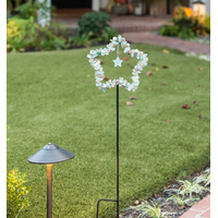 Glass Star Garden Stake 4 ft