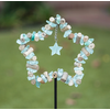 Garden Age Glass Star Garden Stake 4 ft