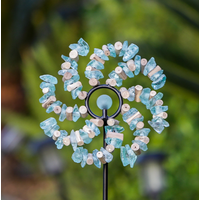 Glass Swirl Garden Stake 4 ft