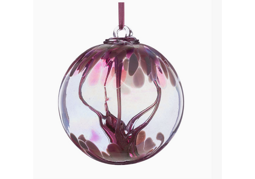  Sienna Glass 10cm Blown Glass Friendship Ball Mother's Day 