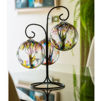 10cm Blown Glass Friendship Ball Best Sister