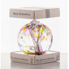 Sienna Glass 10cm Blown Glass Friendship Ball Best Grandma