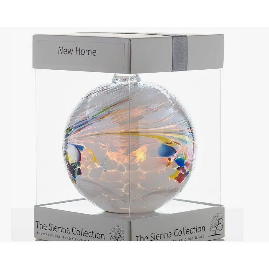 10cm Blown Glass Friendship Ball New Home