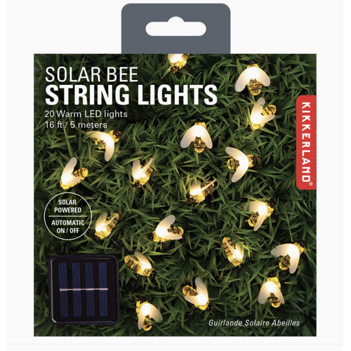  Kikkerland Bee Solar String Lights 
